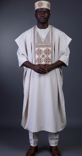 Tenue traditionnelle nigériane