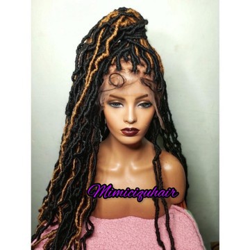 Soft Locs wig on 13*6 30”