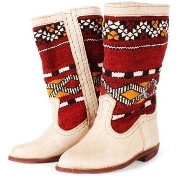 Grande Vente! Bottes en cuir véritable artisanale fait main par des artisans du Maroc