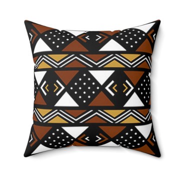 (2 Sets) - Ethnic Pillow Cover Mudcloth | African Room Decor (MORE SIZES AVAILABLE)