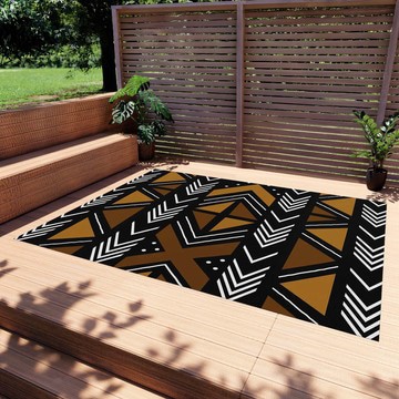 Bright Colorful Outdoor Rugs Traditional Print Carpet (LARGER SIZES AVAILABLE)