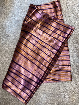 4 Yards Adire Silk Fabric, Nigeria Tribal Dashiki, Nigerian Wedding Dress, Adire Tie Dye Fabric