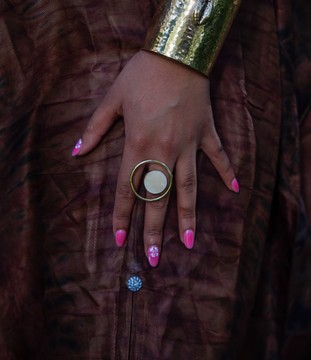 Bague en bronze « Yvi »