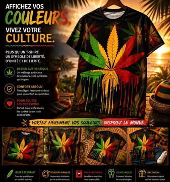 T-shirt feuilleté