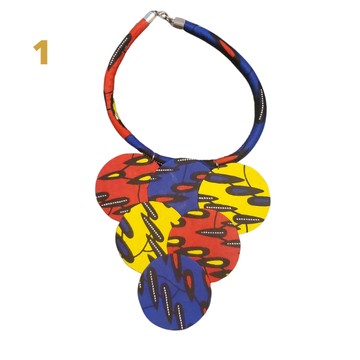 Planetaire necklace and earring