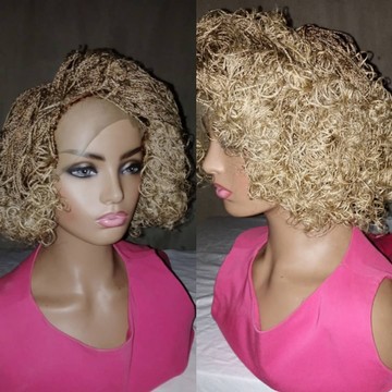 Micro tresses de boîte, 16 pouces