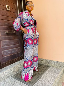 2 piece(blouse and pant)