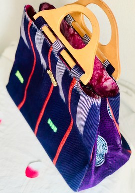 Purple Kenté handbag