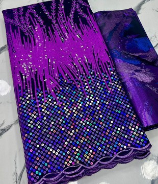 Paillettes de velours Dentelle pour femmes, dentelle de cordon, dentelle (5 yards)