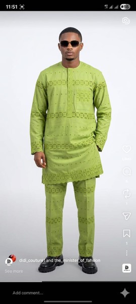 Luxury lace for male