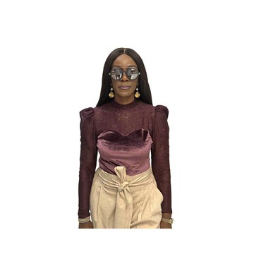 Velvet Lace Top