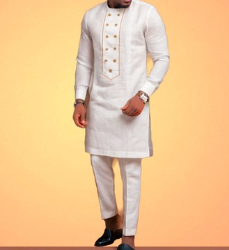 Men african suit kaftan African outfit, two piece men's suit jacket