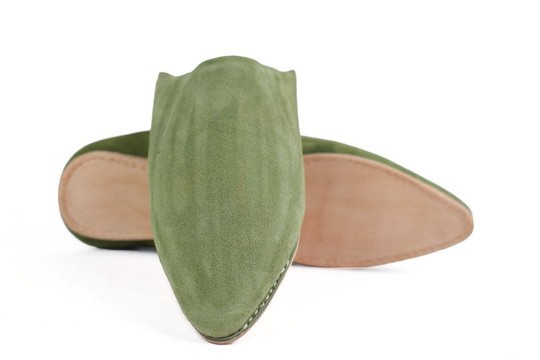 Handmade original leather slipper