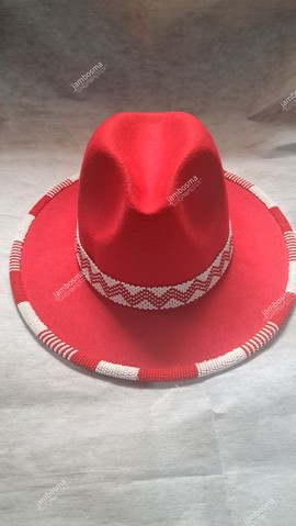 Chapeaux Fedora, chapeaux africains perlés, chapeaux femmes