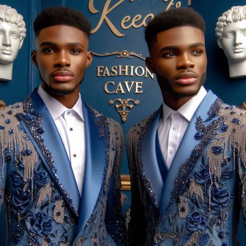 Bespoke men’s wedding suit, suit for men, prom suit jacket and trousers