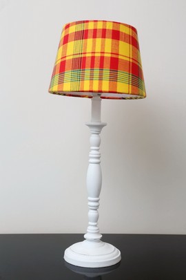 Handmade Small Traditional Madras Lampshade