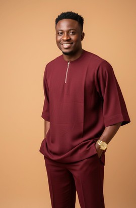 African Wedding Suit | Senator Suit | Dashiki Shirt | Men’s Kaftan