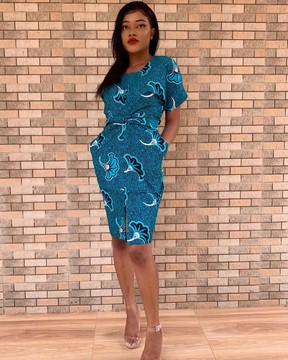 Blue Diamond dress