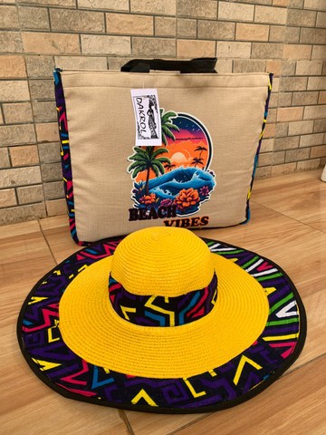 Tote bag and matching hat