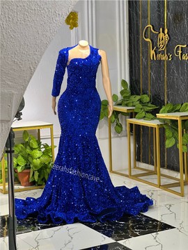 Long gowns, Shimmery mermaid sequin prom evening dress, engagement gown, party dresses
