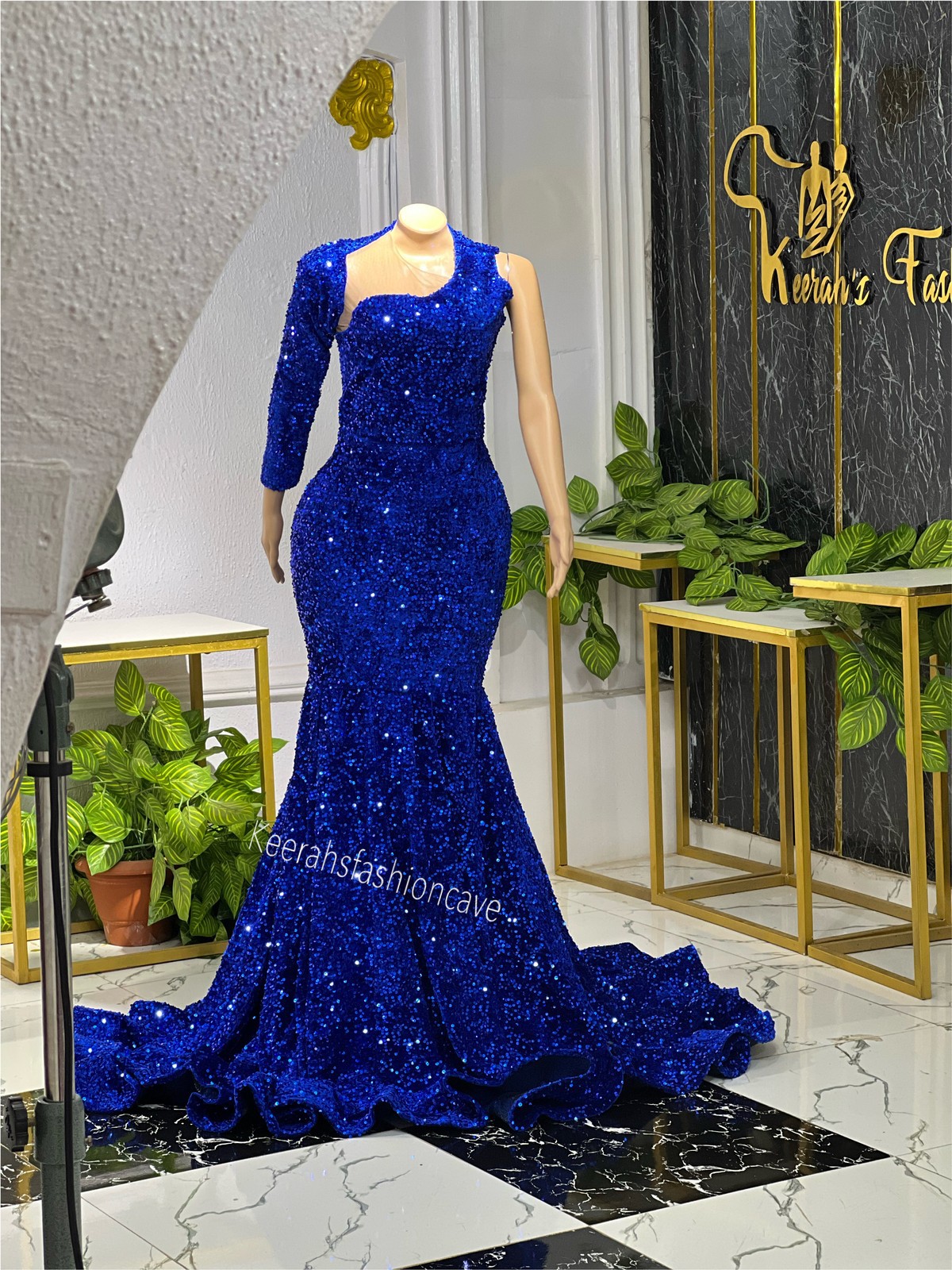 green emerald velvet dress Chic and Holland HF110347 - Beaded Appliqued See-Through Evening Dress 14 / Aqua/Nude