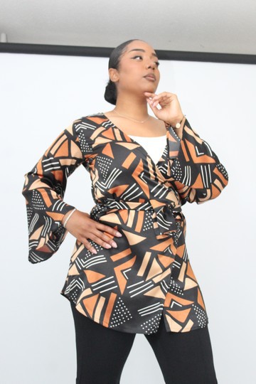Bogolan Echata Wrap Tunic