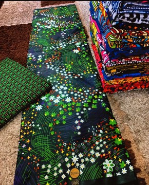 Ankara Wax Fabric 6 yards/African Fashion/ African fabric/ African dress