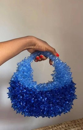 Blue amigo bag