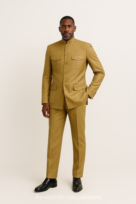 Men's Safari Suit Men's Safari jacket