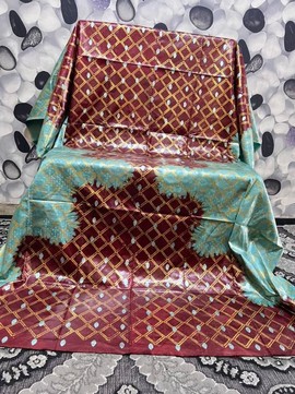 Original Mali Fashion Bazin 4 meters/African Bazin Fabric/African Women Fabric/ Grand Boubou Fabric