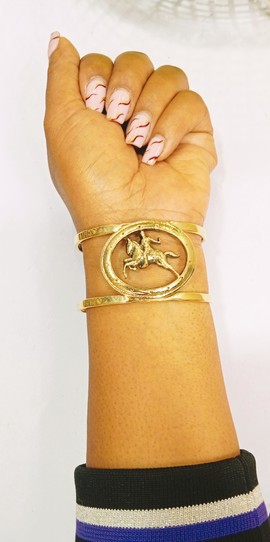 Brass bracelet, adjustable bracelet, handmade jewelry, gift idea.