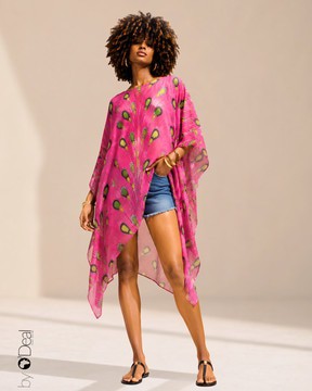 Asymmetric Chiffon Tunic