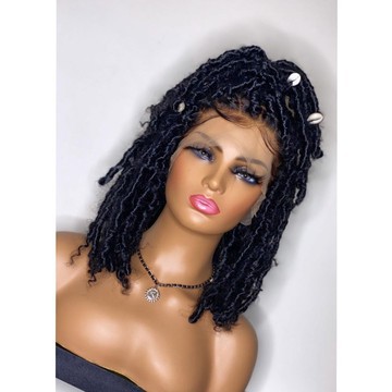 Distressed Locs frontal wig