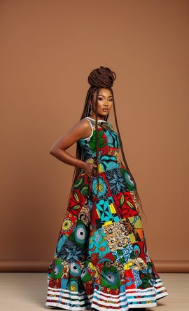 Robe maxi jusqu’au sol