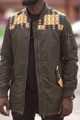 Mixed Mid Season Bombers "Kenté" olive