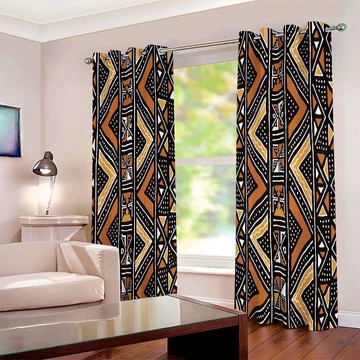 Cultural Unique Bath Mat White and Black Bathroom Rug (LARGER SIZES AVAILABLE)
