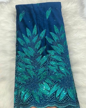 Tissu dentelle 5 yards