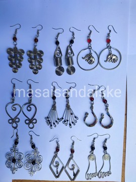 Silver earrings , wholesale earrings , silver statement earrings , women earrings