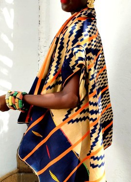 Baoulé kimono afro