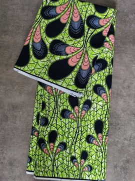 6 YARDS WAX PAGNE WAX AFRICAN FABRIC ANKARA PRINTED FABRIC