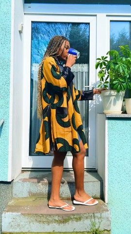 Ankara kimono
