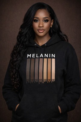 Hoodie "Melanin"