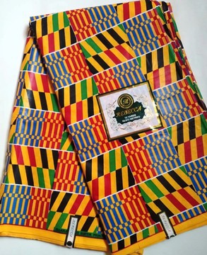 Kente Wax Fabric 6 yards/African Fashion/ African fabric/ African dress