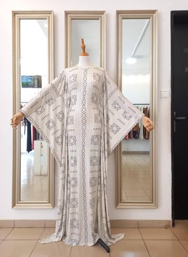 MALYKA BOGO BEIGE DRESS