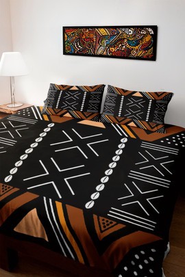 Tribal African American Bedding Sets Duvet and Pillow Covers (MORE SIZES AVAILABLE)