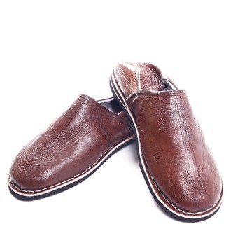 Handmade original leather slipper