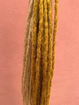 SEdreadlocks , Single End Dreadlocks,Synthetic Blonde