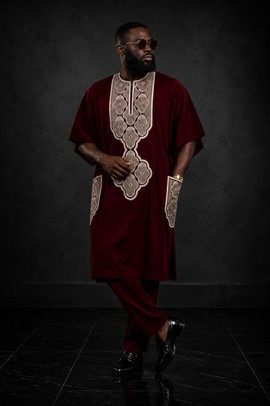 Embroidered dashiki