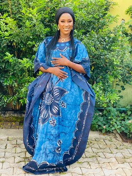 Robes boubou originales Kampala adire boubou longue gawn
