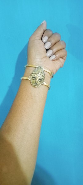 Bracelet fait main, bijoux africains, bracelet en laiton, idées cadeaux, bracelet réglable.